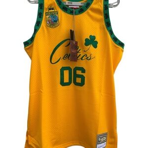 NWT Boston Celtics Mitchell Ness X Bodega Men’s Large Jersey HWC Basketball $180